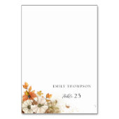 Rustic Fall Wedding Kaart (Voorkant)