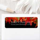 Rustic Fall Wedding Return-adreslabels Etiket (Insitu)