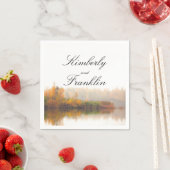 Rustic Fall Wedding Servetten (Insitu)