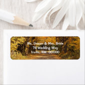 Rustic Fall Weddings Uitnodigingen Envelopes Mail Etiket (Insitu)