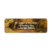 Rustic Fall Weddings Uitnodigingen Envelopes Mail