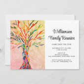 Rustic Family Reunion Kaart (Voorkant)