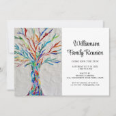 Rustic Family Reunion Kaart (Voorkant)