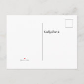 Rustic Family Reunion Uitnodiging Briefkaart (Achterkant)