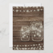 Rustic Farewell Leaving Party Barn Theme nodigt ui Kaart (Achterkant)