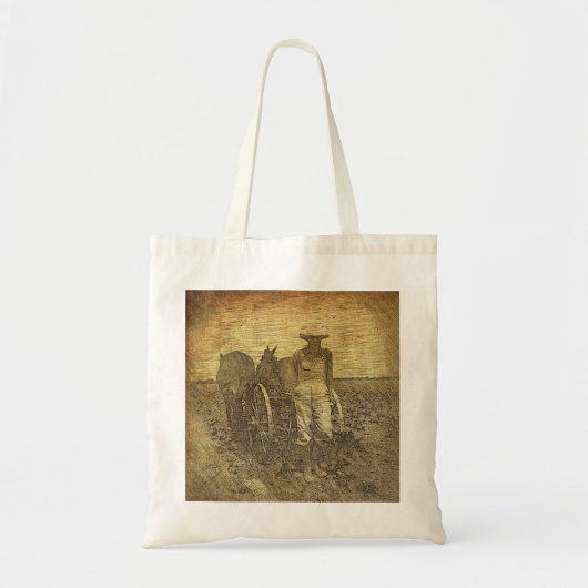 Rustic Farmer Canvas tas (Voorkant)