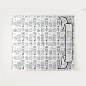 Rustic Farmhouse Birthday Party Backdrop Banner Wandkleed (Voorkant (horizontaal))