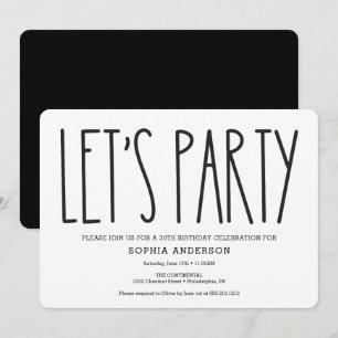 Rustic Farmhouse Birthday Party Uitnodiging