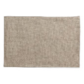 Rustic Farmhouse Burlap Kussensloop (Achterkant)