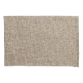 Rustic Farmhouse Burlap Kussensloop (Voorkant)