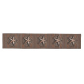 Rustic Farmhouse Cowboy Western Country Texas Star Medium Tafelloper (Horizontaal)