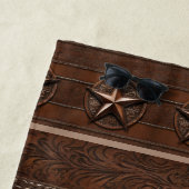 Rustic Farmhouse Cowboy Western Country Texas Star Strandlaken (In situ)