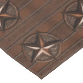 Rustic Farmhouse Cowboy Western Country Texas Star Tafelkleed (Gekanteld)