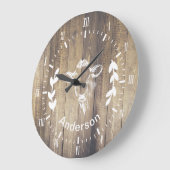 Rustic Farmhouse Dairy Boerderij Koe & Familienaam Grote Klok (Hoek)