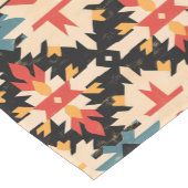 Rustic Farmhouse Geometric Table Runner Korte Tafelloper (Hoek)