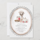 Rustic Farmhouse Herfst Baby shower Kaart (Voorkant)