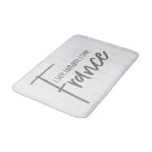 Rustic Farmhouse Ik zie Londen en ik zie France Wo Badmat (Gekanteld)