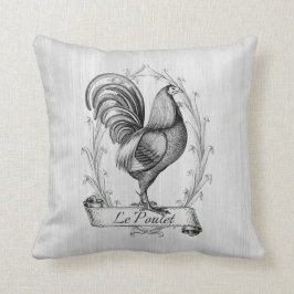 Rustic Farmhouse Land French Hand Drawn Kussen