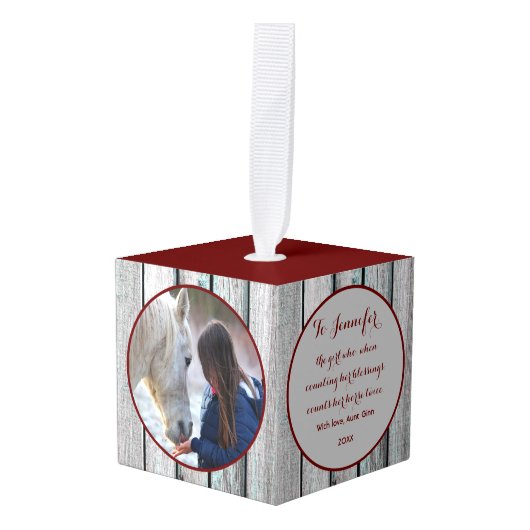 Rustic Farmhouse Minimalist Pet 2 Foto Decoratie (Voorkant hoekig)