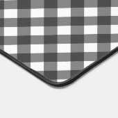 Rustic Farmhouse Monochrome Buffalo Check Geometri Bureaumat (Hoek)