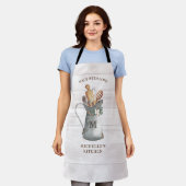 Rustic Farmhouse Name Kitchen Schort (Gedragen)