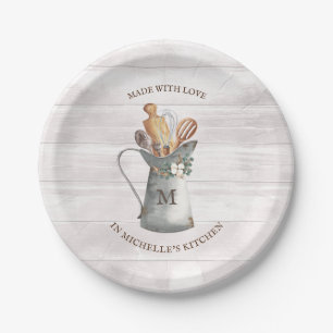 Rustic Farmhouse Name Papieren Bordje