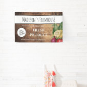 Rustic Farmhouse Produce Boerderij Business Banner (Insitu)