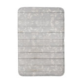 Rustic Farmhouse Shabby Chic White Wood Decorative Badmat (Voorkant Verticaal)