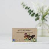 Rustic Farmhouse Visitekaartje (Staand voorkant)