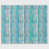 Rustic Farmhouse Wood  Cadeaupapier (Vlak)