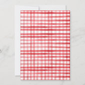 Rustic Farmyard Barnyard Baby shower Uitnodiging (Achterkant)