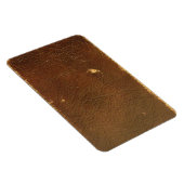 Rustic Faux Brown Leather Magneet (Rechterzijde)