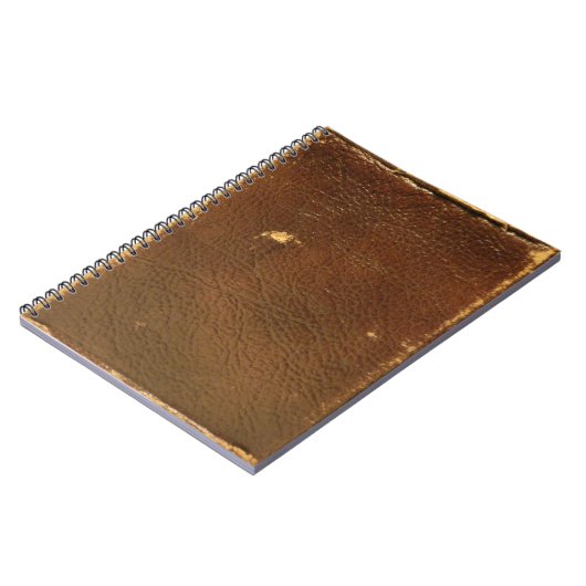 Rustic Faux Brown Leather Notitieboek (Linkerzijde)