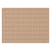 Rustic Faux Burlap Tafelkleed (Voorkant (Horizontaal))