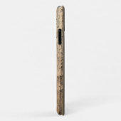 Rustic faux wood iPhone case (Achterkant/rechts)