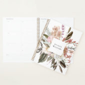 Rustic Feminine Floral Bouquet met naam Planner (Display)