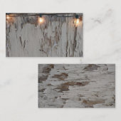 Rustic Fence Antiek Visitekaartje (Voorkant / Achterkant)