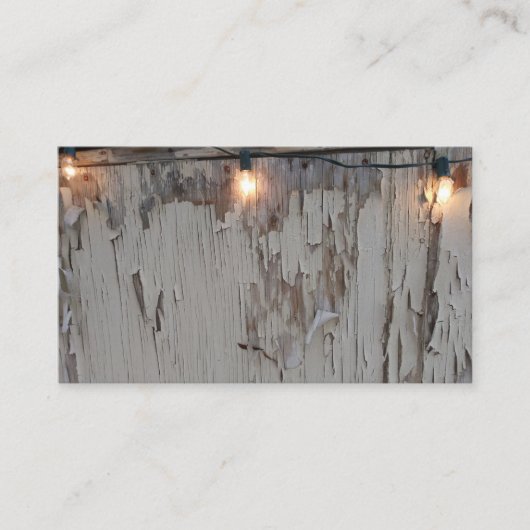 Rustic Fence Antiek Visitekaartje (Voorkant)