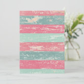 Rustic Fence Birthday party Kaart (Staand voorkant)