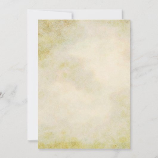 Rustic Fern Leaf Vrijgezellenfeest Kaart (Achterkant)