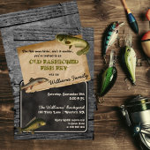 Rustic Fish Fry Backyard Cookout Picnic Kaart