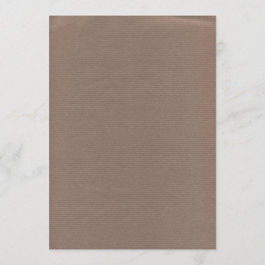 Rustic Floral Advice voor het Vrijgezellenfeest va Advieskaart (Achterkant)