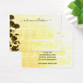 Rustic Floral Autumn Boho Bracelet Display Card Visitekaartje (Bureau)