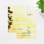 Rustic Floral Autumn Boho Earbelt Display Kaart (Bureau)