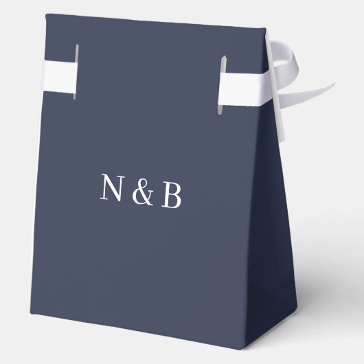 Rustic Floral bedankt je huwelijk Bedankdoosjes (Achterkant)