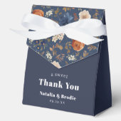 Rustic Floral bedankt je huwelijk Bedankdoosjes (Voorkant)