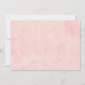 Rustic Floral Boho Bridal Shower Kaart (Achterkant)