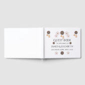 Rustic Floral Boho Wedding Gastenboek (Volledig)