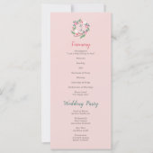 Rustic Floral Crest met Monogram (Voorkant)