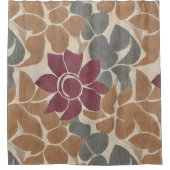 Rustic Floral Douchegordijn (Voorkant)